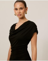 Tussah - Gemma Draped Maxi Dress