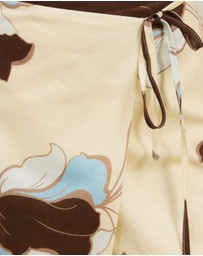Atmos&Here - Tristan Linen Blend Mini Skirt