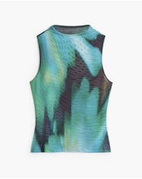 Desigual - Gradient tulle T-shirt