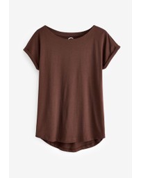 NEXT - 100% Cotton Cap Sleeve T-Shirts 3 Pack