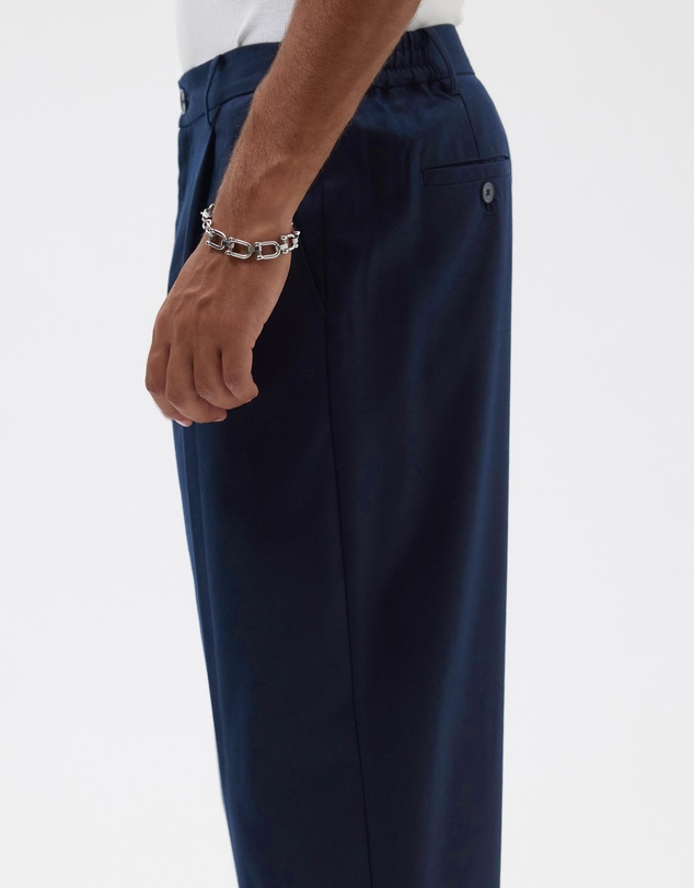 AERE - Pleated Wool Blend Trousers