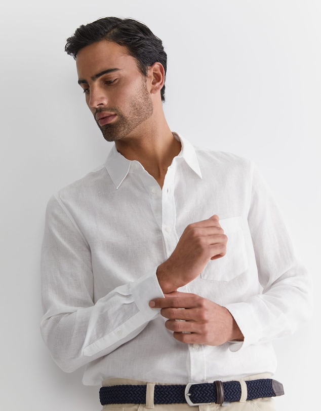 Sportscraft - Long Sleeve Linen Shirt