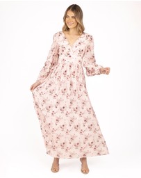 Petal & Pup - Vayla Maxi Dress - Pink Rose