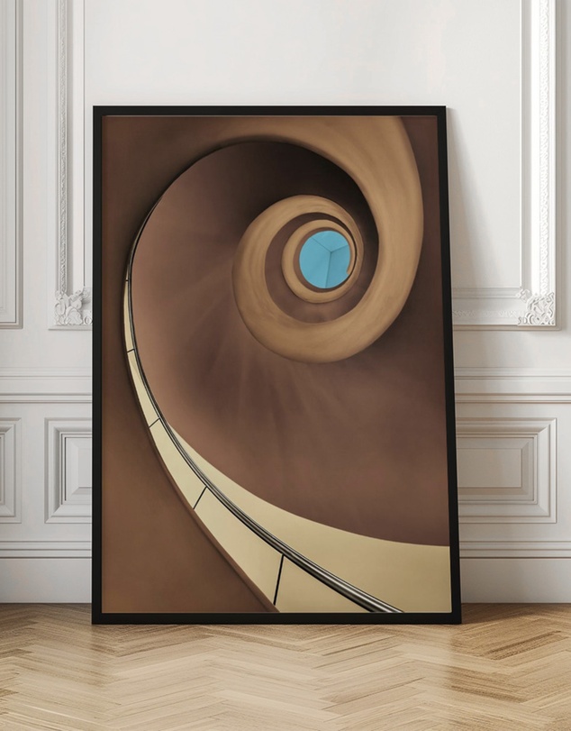 Olive et Oriel - Concrete Shapes by Tomasz Buczkowski Art Print