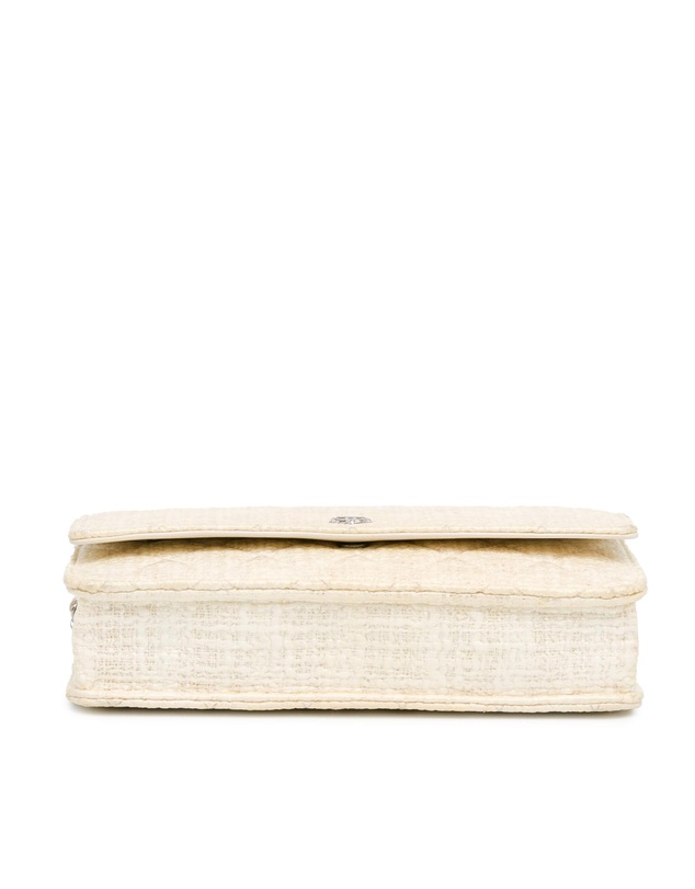 Pre-Loved by Azura Reborn - Pre-Loved CC Coated Tweed Wallet On Chain