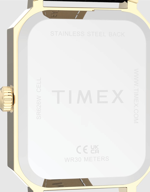 TIMEX - Vivienne Trend 21mm Leather Strap Watch