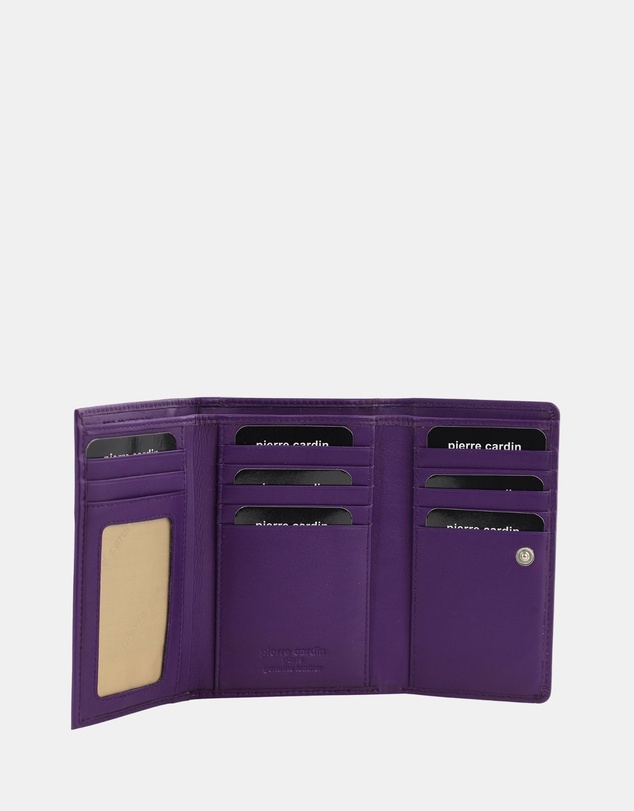 Pierre Cardin - Pierre Cardin Leather Ladies Tri-Fold Wallet