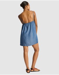 Sea Level Australia - Denim Surf Shift Short Dress