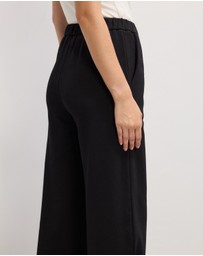 The Fated - Sasha Jersey Wide Leg Pants