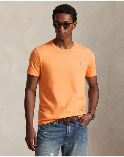 Polo Ralph Lauren - Custom Slim Fit Jersey Crewneck T-Shirt