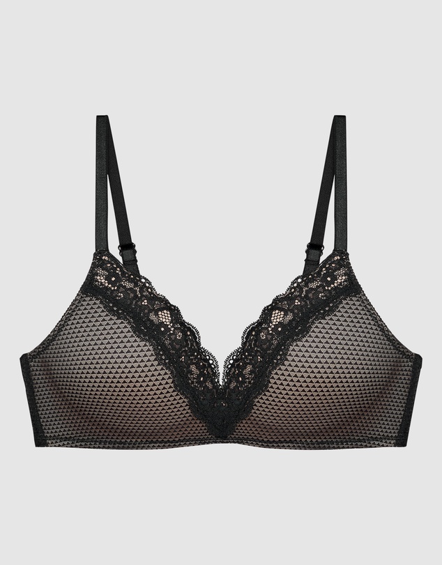 Passionata - Brooklyn Lace Trim V-Neck Wireless Padded Bralette