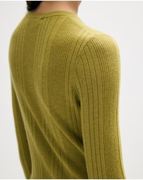 Minima Esenciales - Nori Merino Wool Cardigan