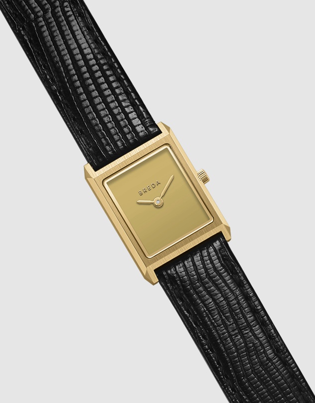 Breda - Virgil 1765d Leather Band Watch, 20MM
