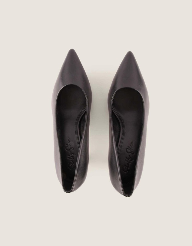 Shelly Shen - Brady High Heel Pumps Black Leather
