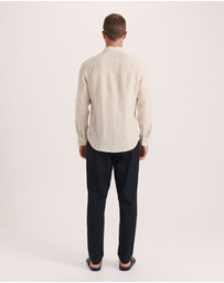 SABA - Anderson Classic Yarn Dyed Linen Shirt