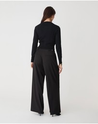Forcast - Cassie Crew Neck Cardigan