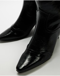 Dazie - Marie Western Pointed-Toe Boots