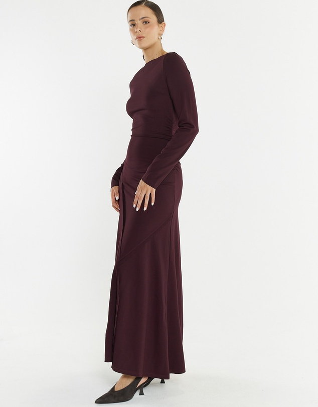 Sass - Jade Seamed Jersey Dress