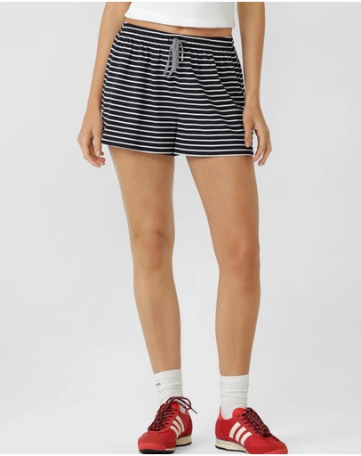 Lorna Jane - Summer Stripe Lounge Shorts