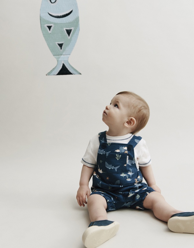 Country Road - Short Sleeve Overall Set