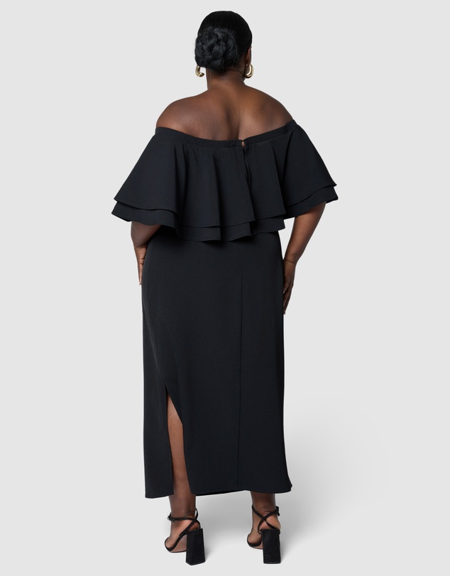 Pink Dusk by Curve Project - Wreckless Midi Dress