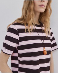 M.N.G - Striped Short-Sleeved T-Shirt
