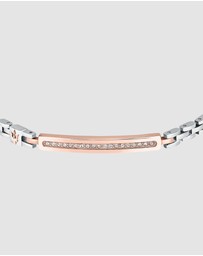 Maserati - Maserati Men's Stainless Steel Rose Gold Bracelet