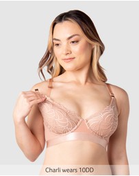 Hotmilk Maternity Lingerie - Warrior 2.0 Plunge Nursing Bra - Flexiwire