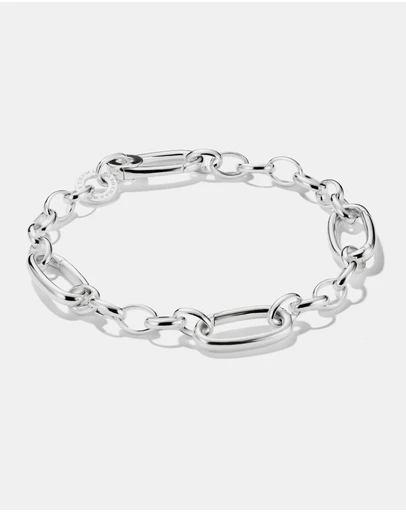 THOMAS SABO - THOMAS SABO Charm bracelet with three Connect links Silver