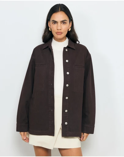 AERE - Organic Cotton Denim Shirt