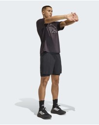 adidas Performance - adi365 Running Essentials 2in1 Shorts Mens