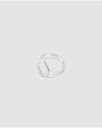 Ichu - Open Hexagon Ring
