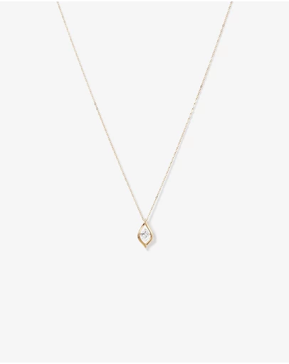 Michael Hill - Lume Lab Marquise Pendant with 0.50 Carat TW of Laboratory-Grown Diamond in 10kt Yellow Gold