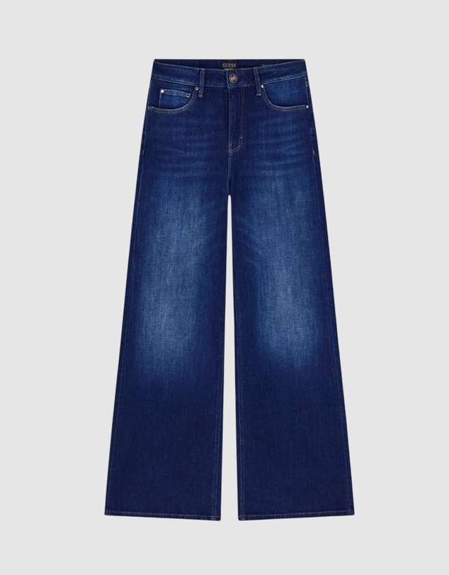 GUESS - High-Rise Bellflower Wide Leg Jeans