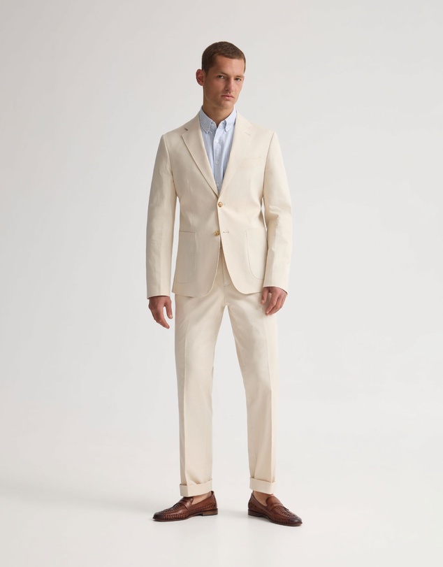 Oxford - Bryon Pants With Side Tab And Cuff