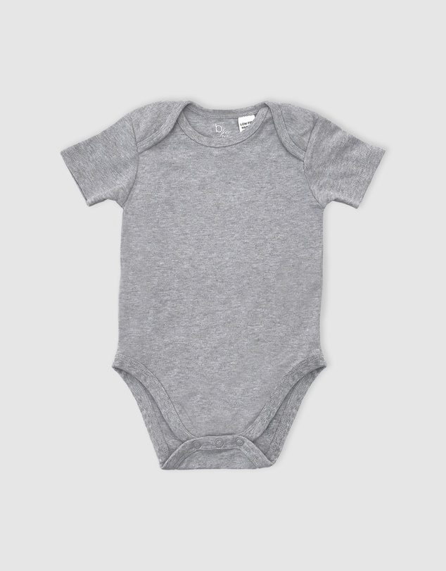 B Free Intimate Apparel - 100% Organic Short Sleeve Bodysuit - Baby & Toddler
