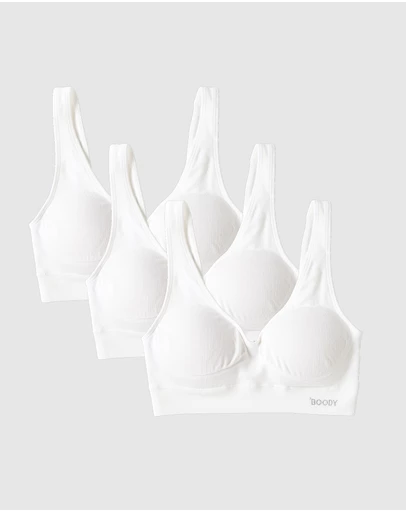 Boody - 3-Pack Padded Shaper Crop Bra