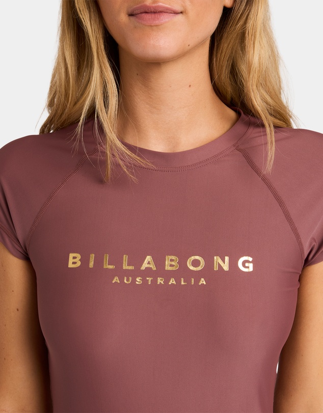 Billabong - Womens Pacific Foil Short Sleeve Rashguard