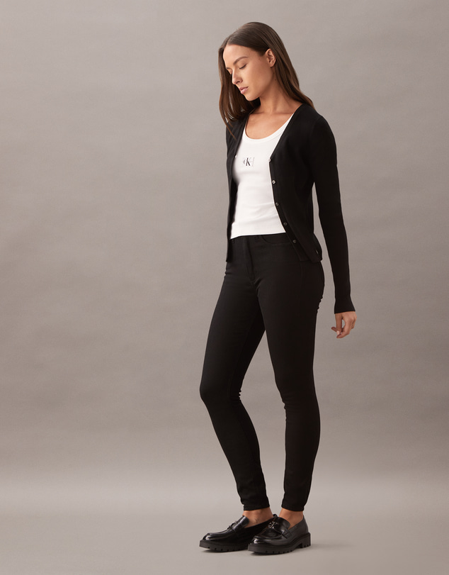 Calvin Klein Jeans - Slim Ribbed Cotton Cardigan