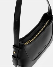 Morgan & Taylor - Aurora Shoulder Handbag in Black