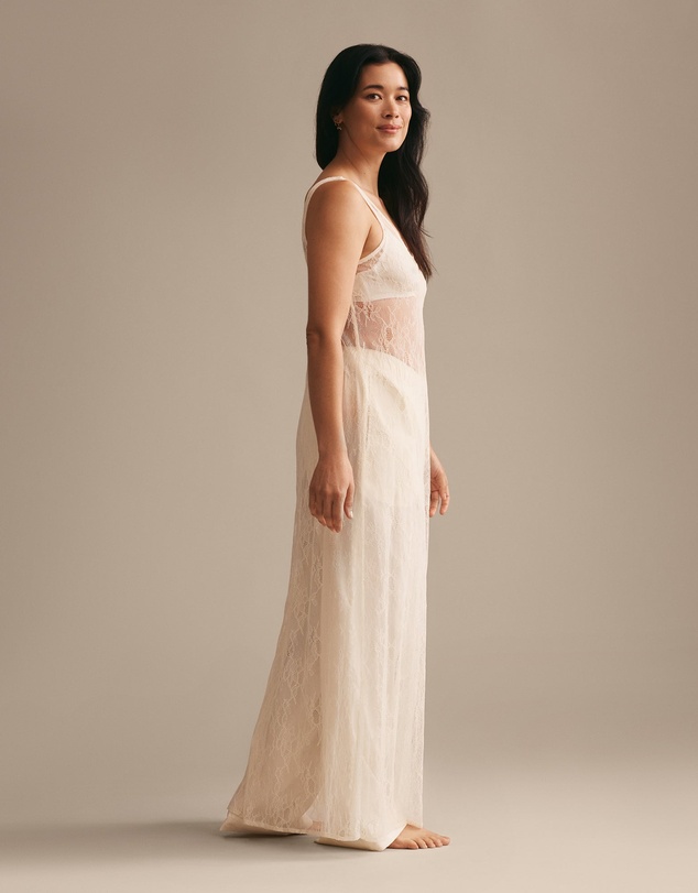 Resting - Stretch Lace Celeste Slip Dress