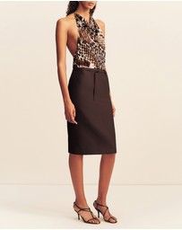 Shona Joy - Otis Belted Midi Skirt