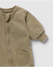 Wilson & Frenchy - Organic Terry Growsuit - Babies