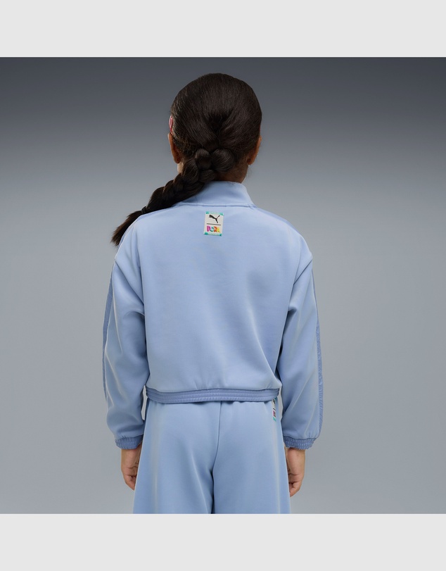Puma - x DORA THE EXPLORER T7 Relaxed Half-Zip Crew Sweatshirt - Girls