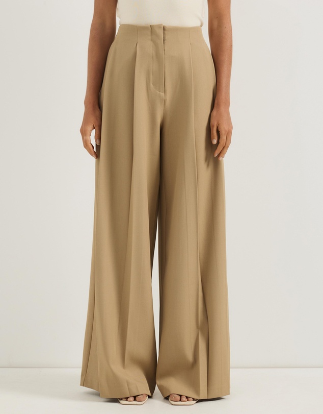 Atmos&Here - Molly Pleated Tailored Pants