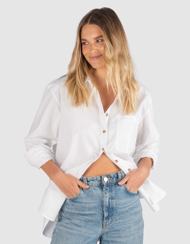 CAMIXA - Poppy Oversize Cotton Shirt