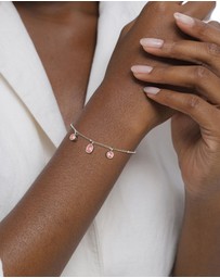 Elli Jewelry - Bracelet Crystal 925 Sterling Silver