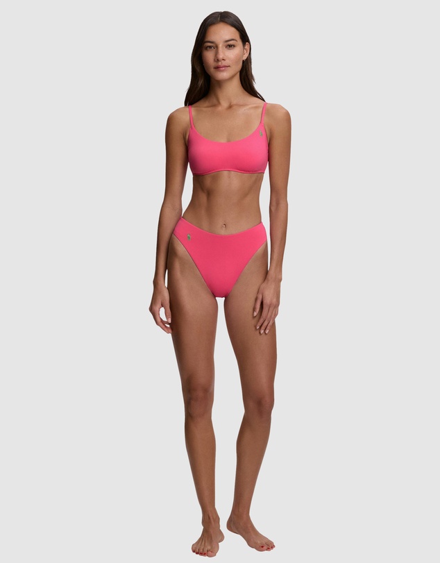 Polo Ralph Lauren - Kennedy Scooped Bikini Top with Removable Padding