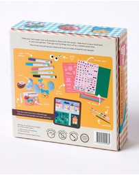 Journey Of Something - Kids Rock Painting Kit - Cool Faces