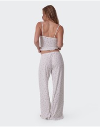 Bras N Things - Polly Long Pant-Print Ditsy Floral